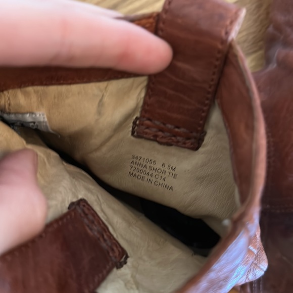 Frye - ankle leather boot - Picture 5 of 5